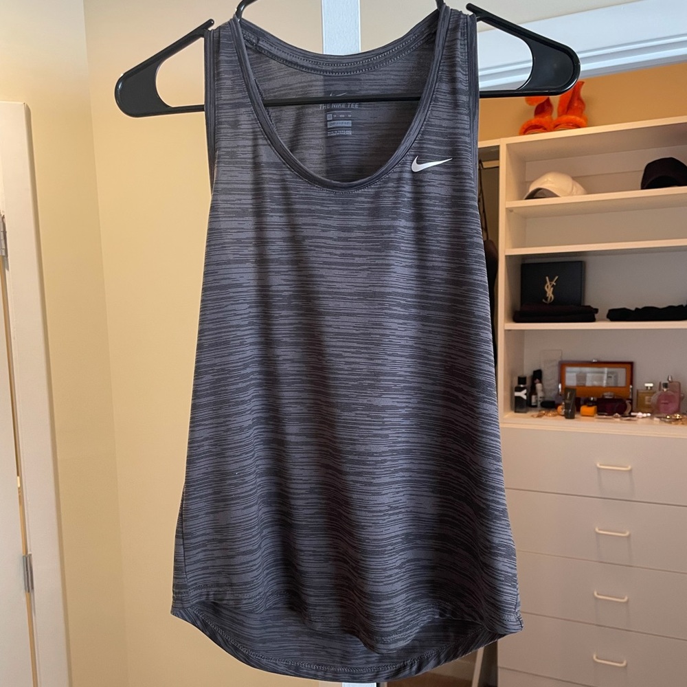 Gray Nike Top